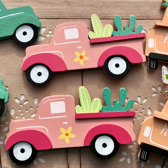 NWT 3 Country Truck Picks with Pineapples and Cacti by Ashland - Picture 3 of 10